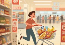 搞笑瞬间：超市的购物趣闻