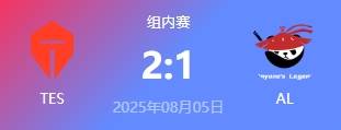 LOL-LPL：TES三局力克AL